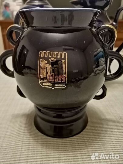 Графин, кувшин, ваза, молочник Кобальт