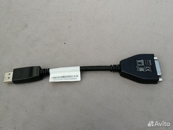 Переходник с дисплей порт на DVI (DisplayPort to D