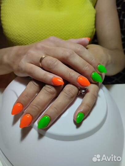 Маникюр, наращивание ногтей, гель-лак