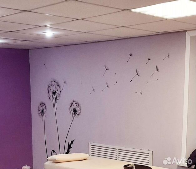 Роспись стен в интерьере, художественные работы лю