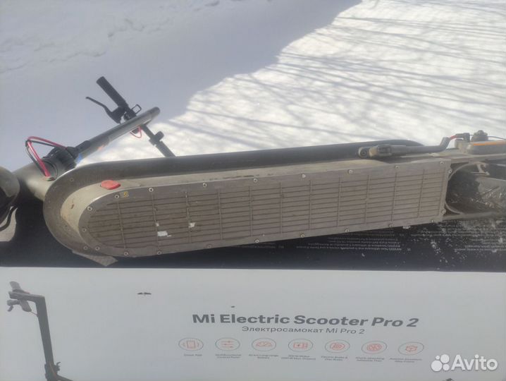 Электросамокат xiaomi mi electric scooter pro 2