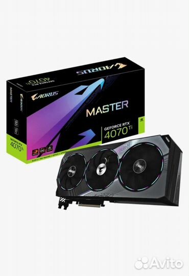 Видеокарта gigabyte 4070ti aorus master