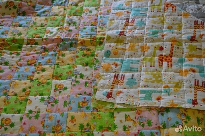 Детское лоскутное одеяло