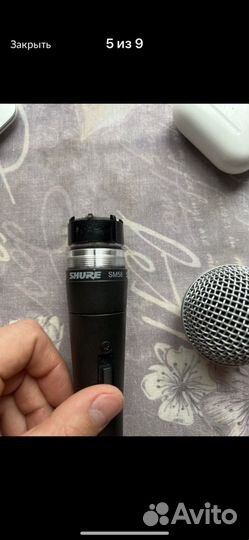 Shure SM58 новый оригинал