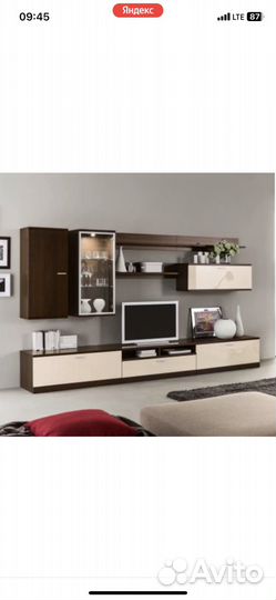 Стенка в гостиную бу