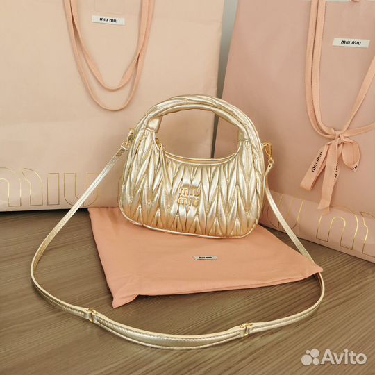 Сумка женская натуральная кожа miu miu