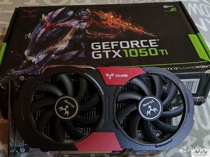 Видеокарта Gtx 1050 Ti 4Gb / Gt 1030