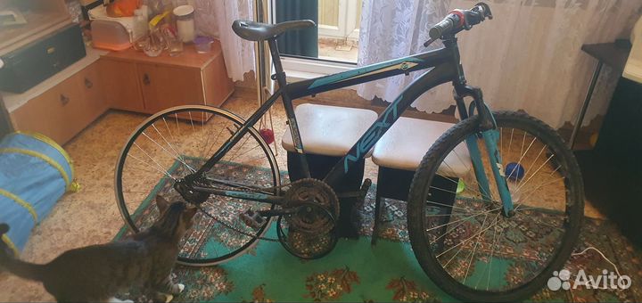 Рама от велосипеда next с запчастями