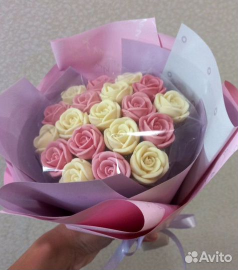 Роза из шоколада,шоколадные цветы,букеты