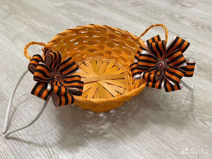 Ободок, Заколка патриотическая