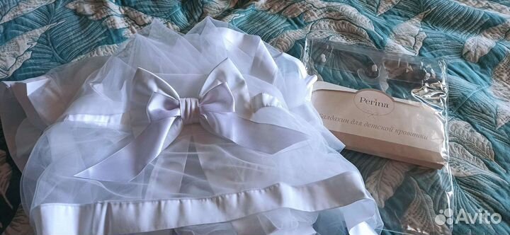 Балдахин для детской кроватки Perina с держателем