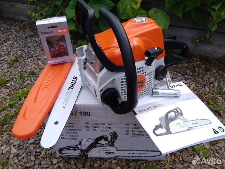 Бензопила новая stihl ms 170 c