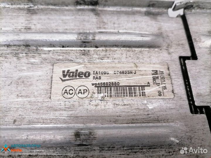 Интеркулер Peugeot 407 2005 0384G6