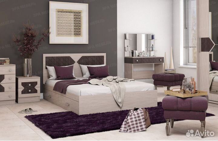 Николь тумба прикроватная шимо