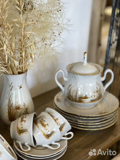 Сервиз кофейный полтавский фарфор