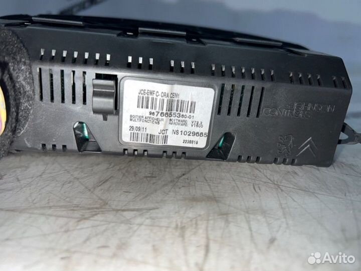 Дисплей информационный Peugeot 308Sw DV6C 2012