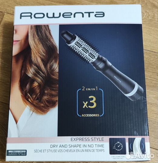 Фен-щетка Rowenta CF6320F0 900 Вт