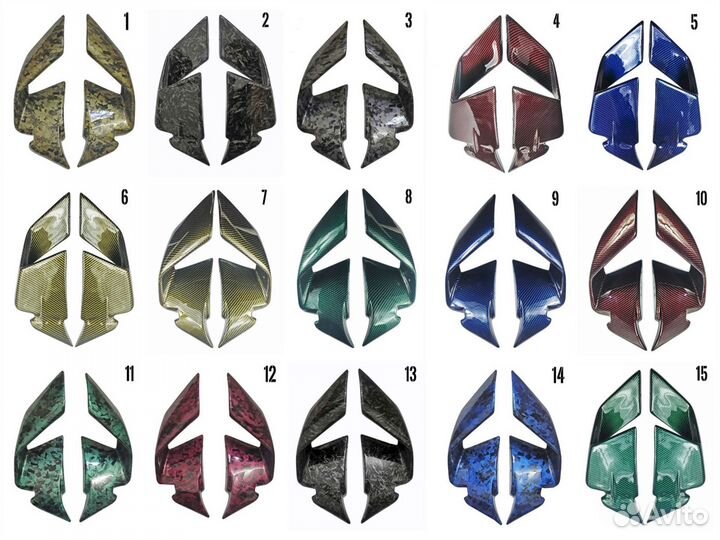 Suzuki gsxr600,750 2008-2010 детали отдельно новые