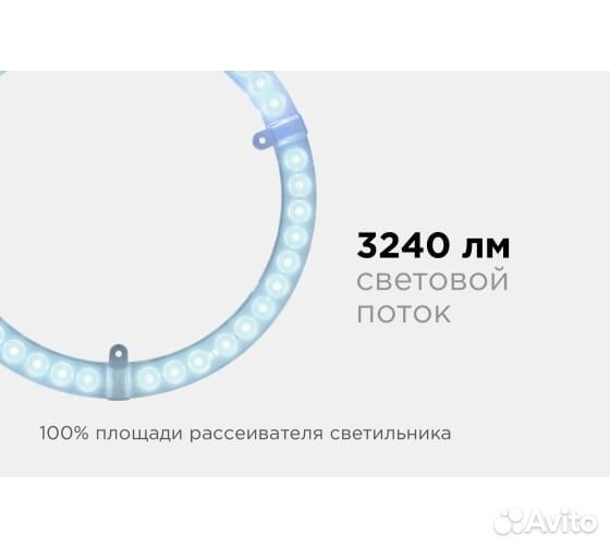 Apeyron модуль св/д с драйвером36W(3240lm) 4000К4К