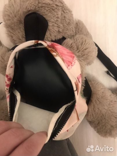 Мишка рюкзак новый