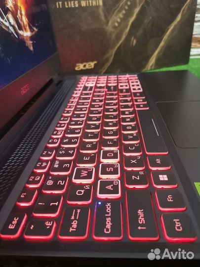 Игровой ноутбук Acer 165Герц i5 12го/RTX 4050