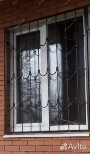 Кованые решетки на окна