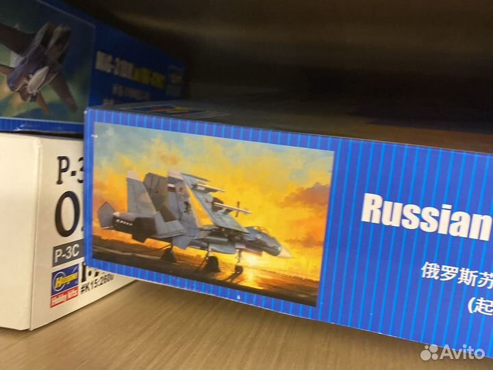 Модель самолета су-33Trumpeter
