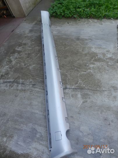 W140,порог на лонг