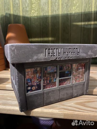 Кашпо бетонное авторское