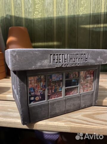 Кашпо бетонное авторское