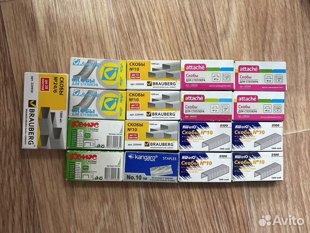 Скобы для степлера