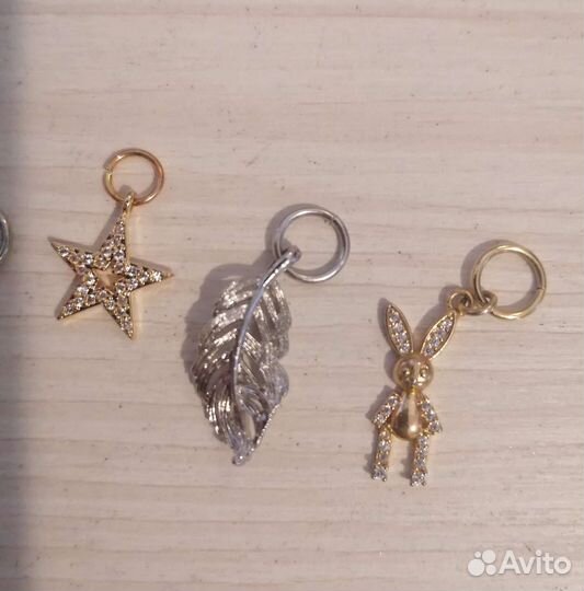 Подвески на серьги Конго, кафф