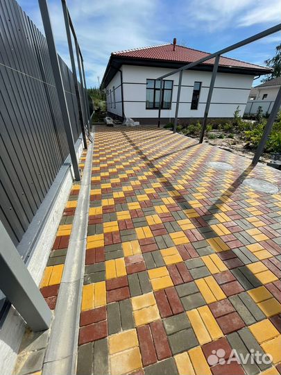 Тротуарная плитка брусчатка