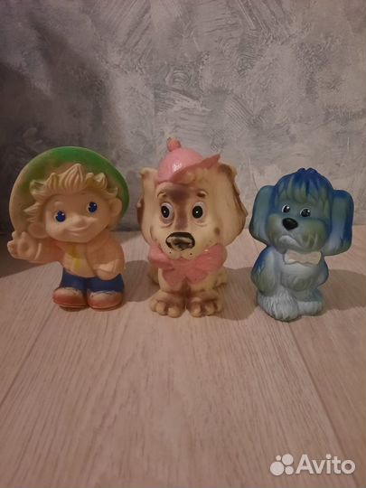 Резиновые игрушки СССР