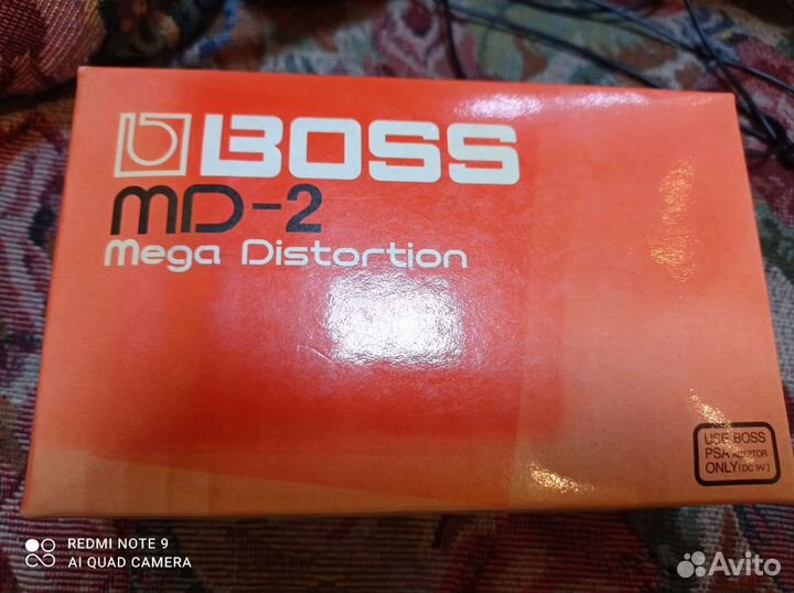 Гитарная педаль boss Mega Distortion MD-2