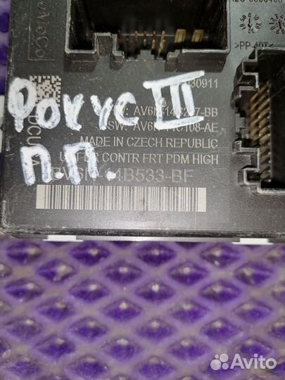 Блок управления двери Ford Focus/Focus RS/Focus ST