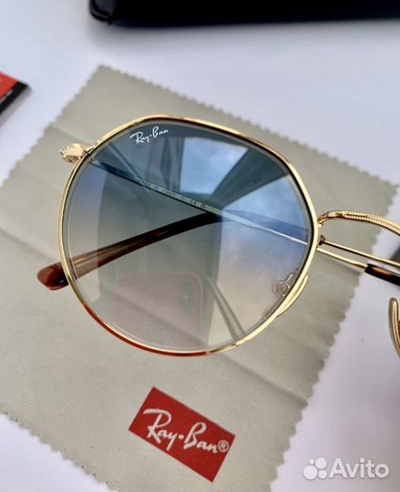 Очки ray ban Jack голубые