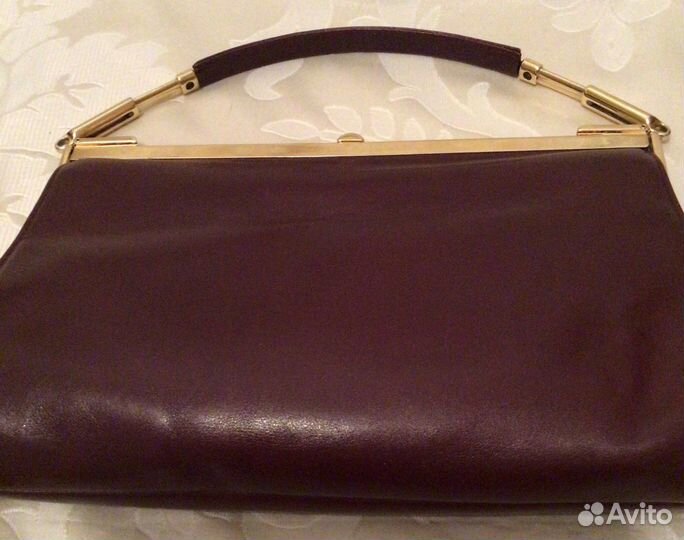 Сумка натуральная кожа Винтаж Англия