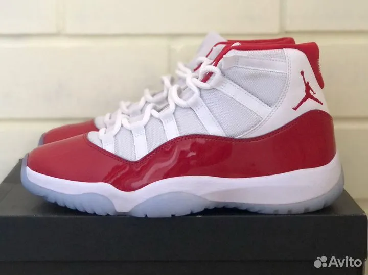 Кроссовки Air Jordan 11 High 'Cherry' Оригинал