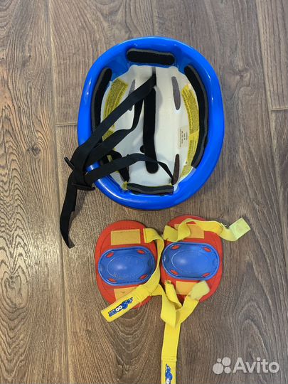 Шлем и наколенники детские