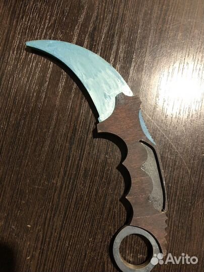 Деревянный нож керамбит