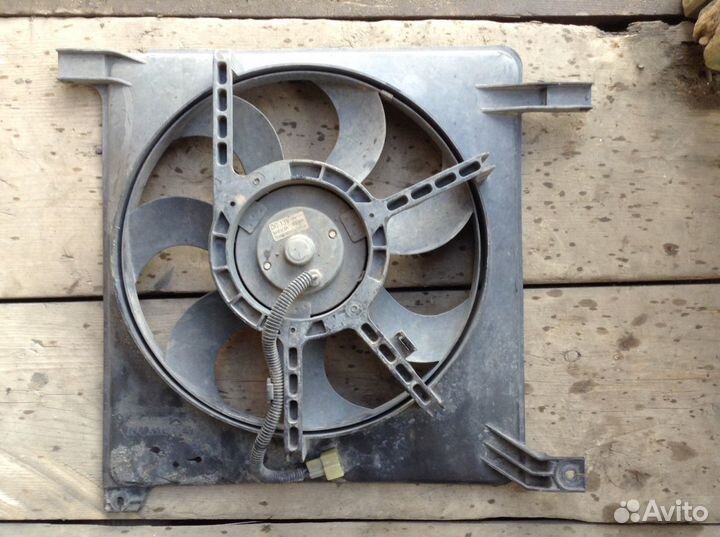 Вентилятор радиатора Дэу Нексия разборка