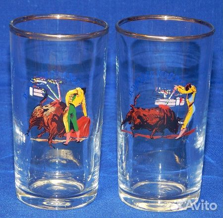 Стопки стеклянные