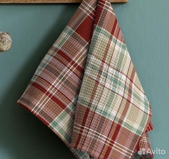 Ткань для пошива полотенец вафельное полотно 