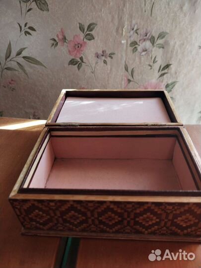 Шкатулка деревянная СССР