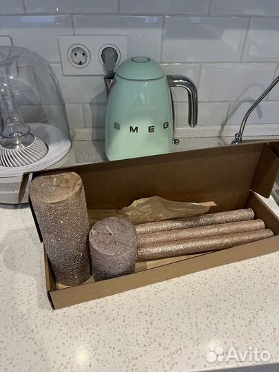 Декоративные свечи 5 штук