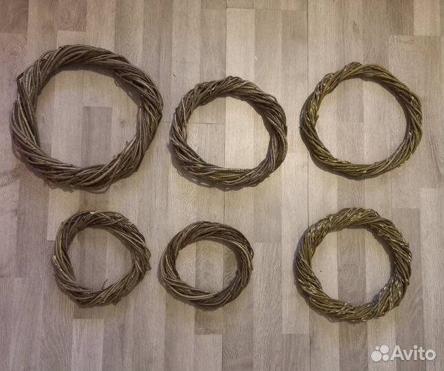 Основа Венок из березовых веток/лозы