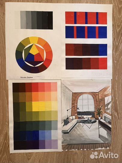 Колористика живопись. Композиция. Цветоведение