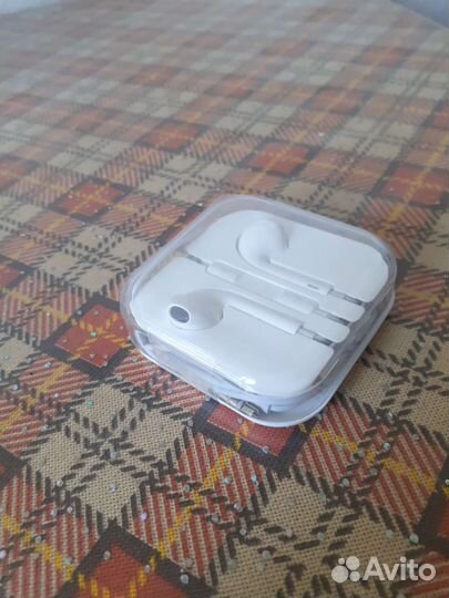 Наушники apple проводные 3.5