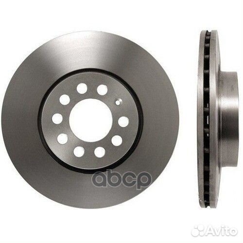 Диск тормозной передний вентилируемый JZW615301